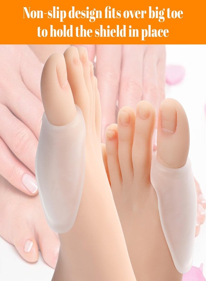 Kifmurase 12 Pcs Clear Gel Bunion Cushion Protector, Bunion Pads Gel Shield Cushion Corrector, Soft Toe-Bunion Relief Guards with Separator for Realigning Big Toe Relieve Pain in Big Toe Pain - Image 4